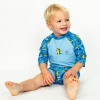 Kombinezon przeciwsłoneczny z pieluszką Happy Nappy krokodyle
