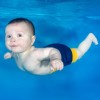 Neoprenowa pieluszka do pływania Happy Nappy DUO granat/żołty
