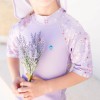Neoprenowa pianka do pływania dla dzieci UV Combie - Lilac Spring