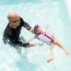 Kamizelka do nauki pływania Swim Vest z paskiem Lilac Spring