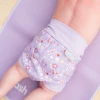 Pieluszka 2w1! Neoprenowa pieluszka do pływania Happy Nappy DUO Lilac Spring