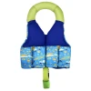 Kamizelka do nauki pływania Early Years Swim Vest z ochroną na kark krokodyle