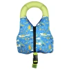 Kamizelka do nauki pływania Early Years Swim Vest z ochroną na kark krokodyle
