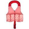Kamizelka do nauki pływania Swim Vest z ochroną na kark i paskiem - strawberry field