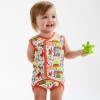 Neoprenowa pianka do pływania dla dzieci Baby Wrap - Leśny świat