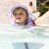 Czapka UV z daszkiem na słońce Splash About - lilac spring