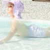 Czapka UV z daszkiem na słońce Splash About - lilac spring