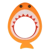 Zabawka do nurkowania shark dive ring_ORANGE