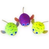 Zestaw 3 neoprenowych mini piłek rybek Pufferfish