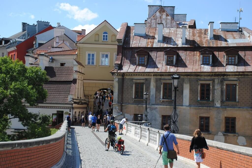 trasa rowerowa po Lublinie - Stare Miasto